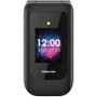 Maxcom MM827 Teléfono Móvil Plegable para Personas Mayores 4G, Botón SOS, Cargador de Escritorio, Teclas Grandes, Negro